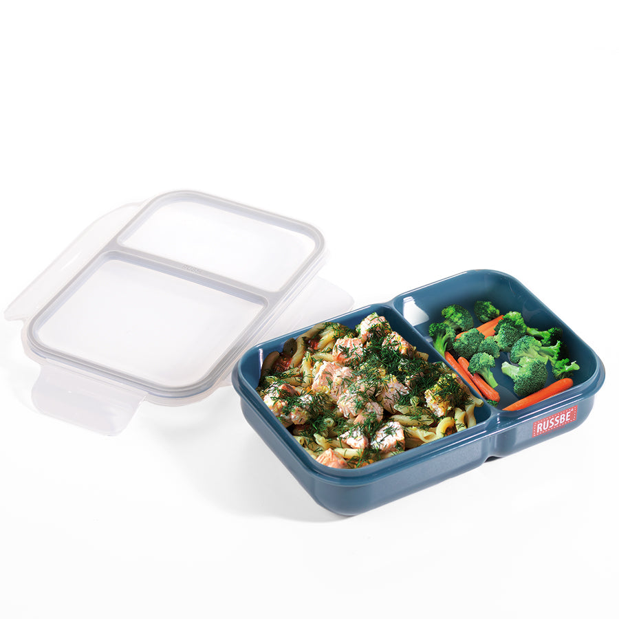 Russbe Inner Seal 3-Compartment Bento Box | Unisex | Neo Mint