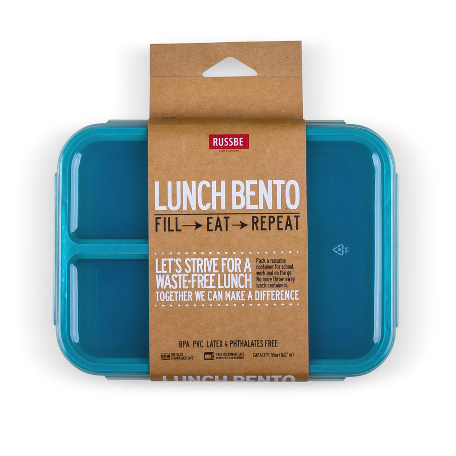 1pc Sealed Insulated Microwaveable Bento Box With Divided